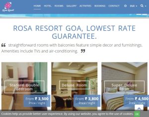 Resort Website Development with Booking Engine Calangute Fundamentals Explained