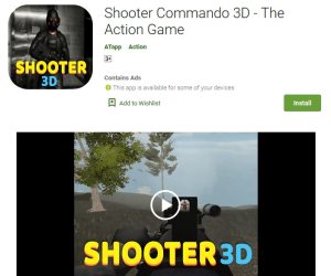 Shooter Commando 3D – The Action Game